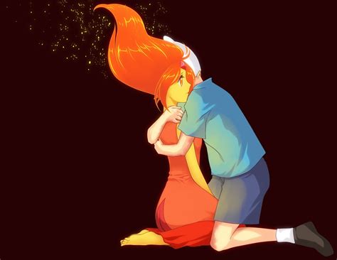 Finn And Flame Princess Adventure Time Couples Fan Art