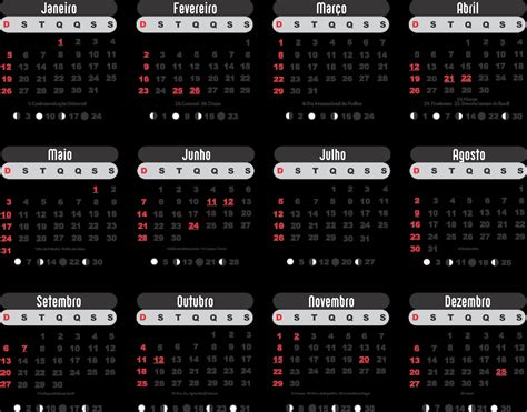 calendario brasil  png calendario