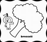 Broccoli Brocolli Bestcoloringpagesforkids sketch template