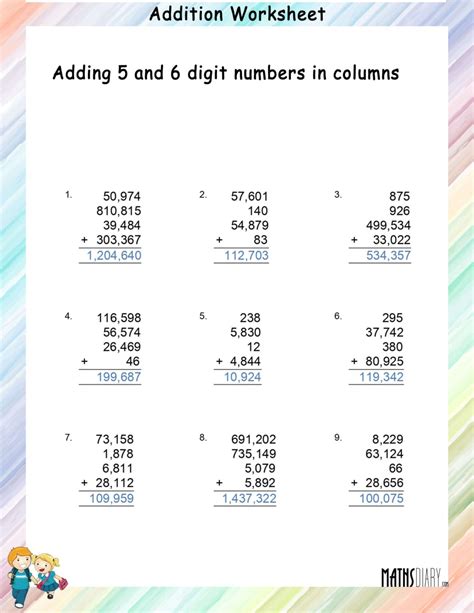 grade 4 math worksheets