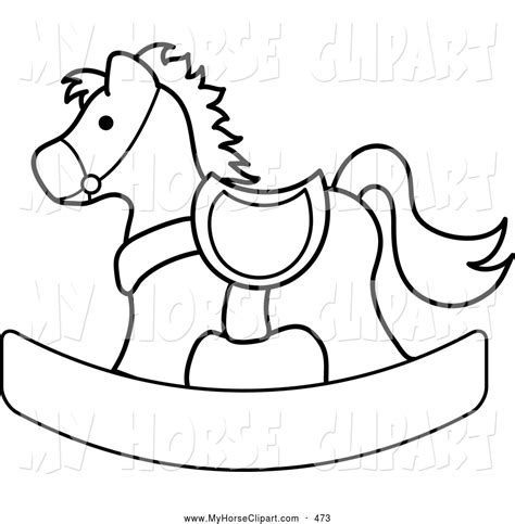 clipart rocking horse   cliparts  images  clipground
