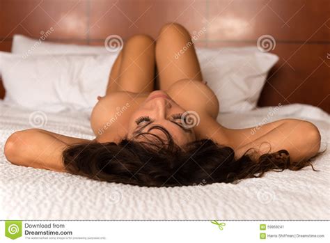 Brunette Stock Image Image Of Curvy Older Nudity