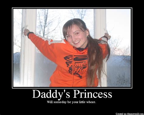 daddys princess captions