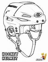Hockey Coloring Pages Goalie Mask Colouring Ice Pads Kids Printable Helmet Visit Sports Players Play Printablecolouringpages sketch template