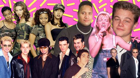 Embarrassingly Awesome Photos Of Celebs In The ’90s The Rock Beyonce