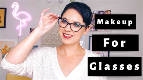 5 beauty hacks for wearing glasses youtube