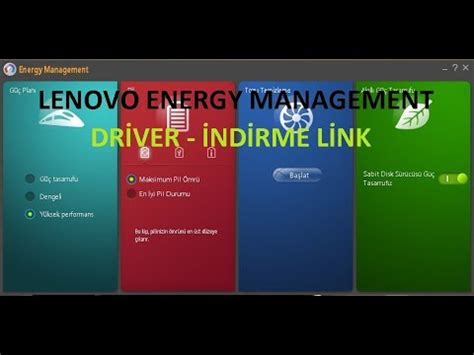 energy management sueruecue driver lenovo youtube