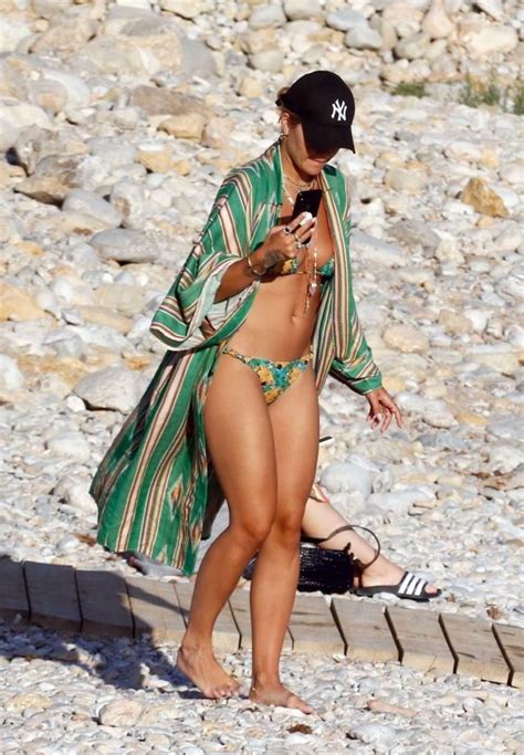rita ora in bikini on the beach in ibiza 08 07 2020