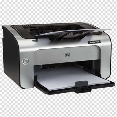 silver  black hp desktop printer art hewlett packard hp laserjet  laser