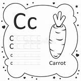 Carrot Tracing sketch template