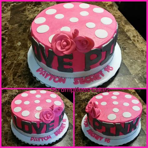 victoria secret themed cake love pink scrumptious cakez themed cakes cake desserts