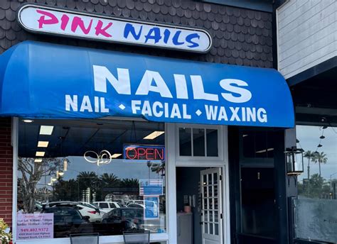 home pink nails spa