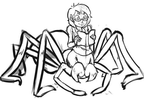 spider girl coloring page cute spider pinterest