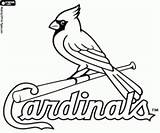 Cardinals Printable Colorare Loghi Dodgers Yankees sketch template