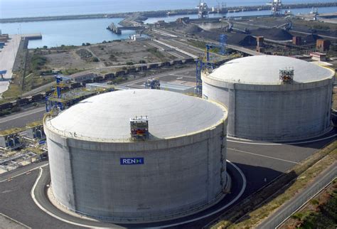 natural gas company realized  operation  lng storage tank