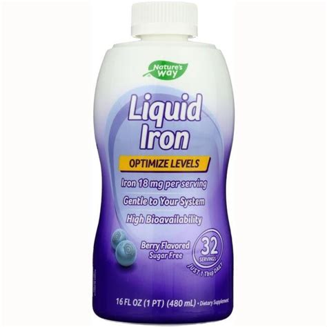 Natures Way Liquid Iron Berry 18 Mg 16 Fl Oz Liq Swanson®