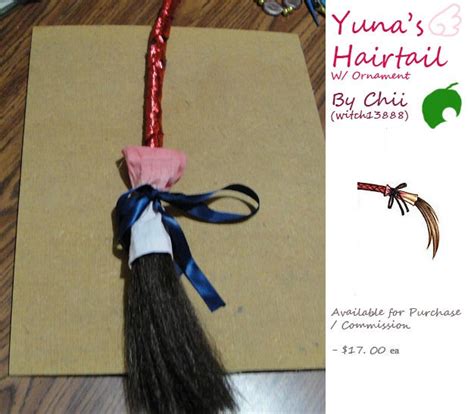 Yuna S Hairtail With Ornament By Witch13888 On Deviantart