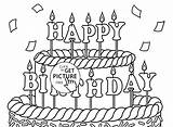 Birthday Coloring Happy Pages Printable Personalized Wars Star Grandpa Adult Getcolorings Getdrawings Color Print Colorings sketch template
