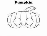 Halloween Masks Printable Face Mask Pumpkin Coloring Colouring Pages Kids Craft Crafts Colored Print Color Masque Ready Scary Pumpkins Templates sketch template
