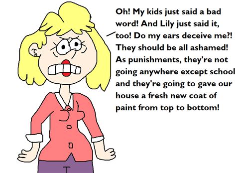 rita loud s reaction to bad words by mikejeddynsgamer89 on deviantart