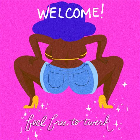 cartoon twerking s find and share on giphy