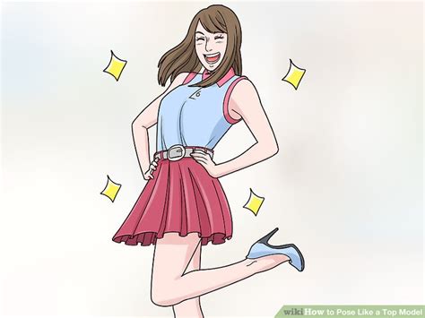 4 Ways To Pose Like A Top Model Wikihow