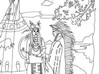 images  native americans coloring pages  pinterest