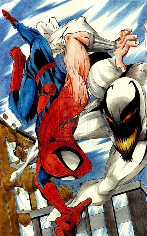 Spider Man And Anti Venom Spiderman Amazing Spider