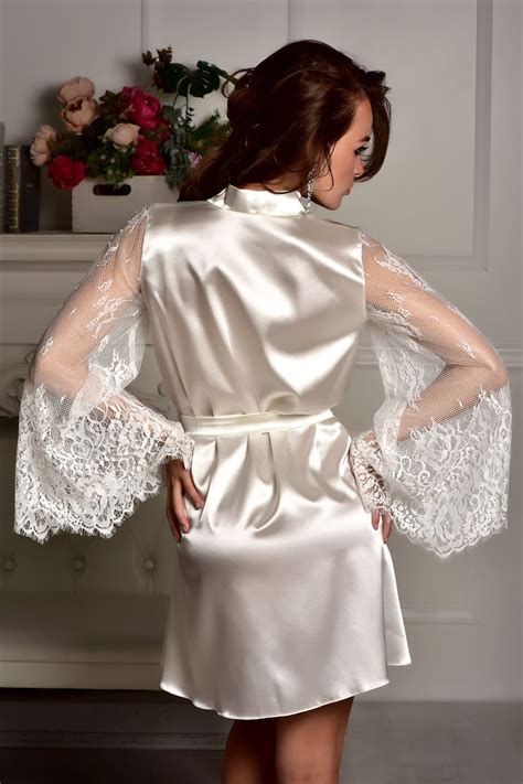 light ivory peignoir set bridal lingerie wedding night bridal etsy