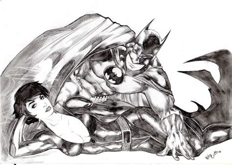 Batman And Catwoman By Kaloy Costa Batman And Catwoman