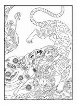 Coloring Pages Japanese Adults Tiger Adult Japan Celine Asia Blossom Cherry Print Drawing Quran Map Zentangle Intricate Justcolor Céline Books sketch template