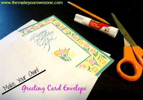 greeting card envelope