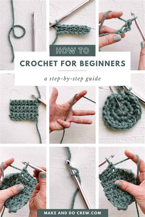 crochet complete beginners guide  tutorials
