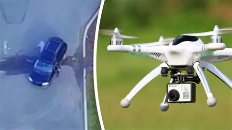 man catches  wife cheating   drone