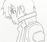 Kirito Sword Online Drawing Lineart Deviantart Getdrawings sketch template