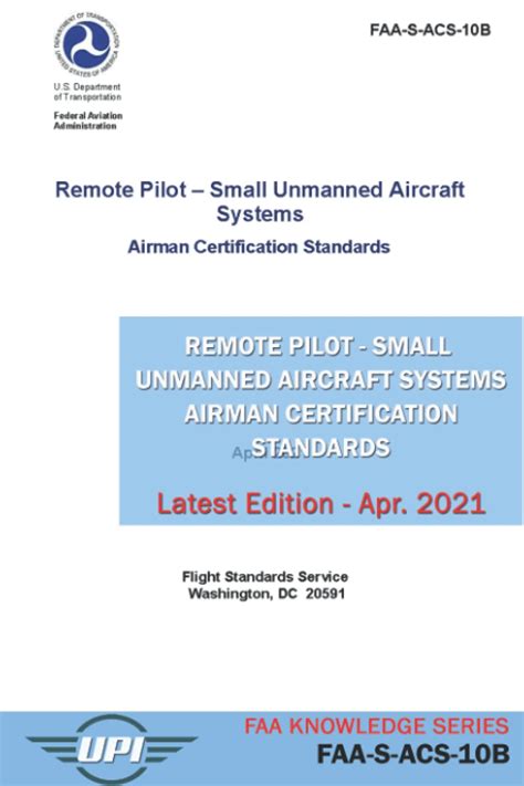 remote pilot small unmanned aircraft systems airman certification standards faa  acs