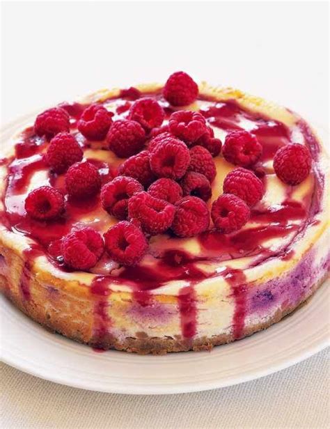 Baked Raspberry Cheesecake Recipe Raspberry No Bake