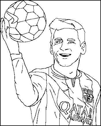 lionel messi poster coloring  activity page lionel messi posters