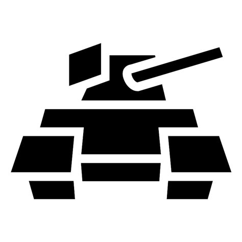 battle tank vector svg icon svg repo