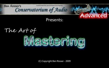 conservatorium  audio  art  mastering tutorial gfxtra