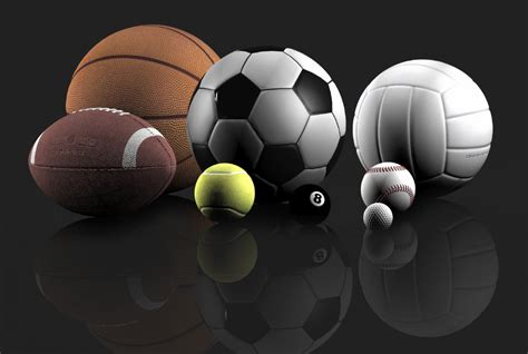 balls for different sports hd wallpaper