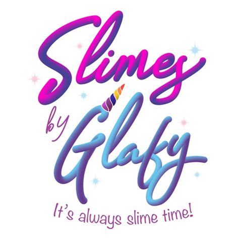 Cute And Playful Logo For Girl Making Slimes Logo Design Contest