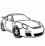 Colorare Porsche Macchine Mezzi Automobili Trasporto Macchina Sportive Voiture Disegnare Copiare Facili Thecolor Adulti Vengono Maternelle sketch template