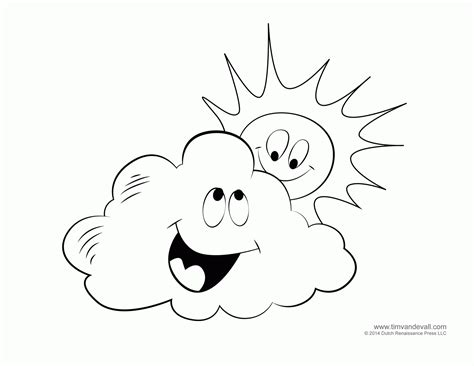 weather coloring  kids coloring pages