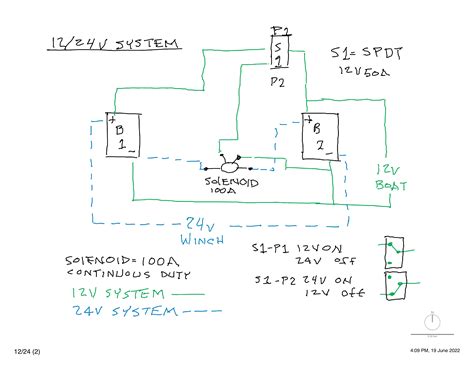 wiring  volt system  diagram electrical engineering stack