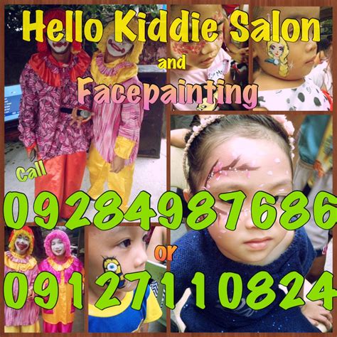 kiddie salon  facepainting