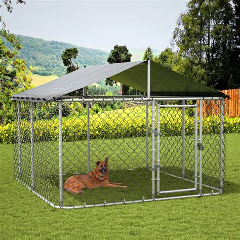 buy gotland outdoor dog kennel heavy duty dog cage pet house galvanized