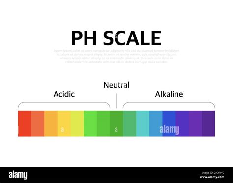 ph indicator acid color cut  stock images pictures alamy