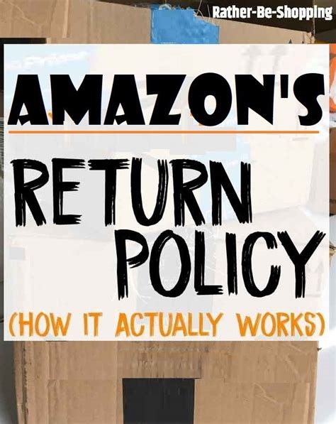 amazon return policy   confusion heres    works