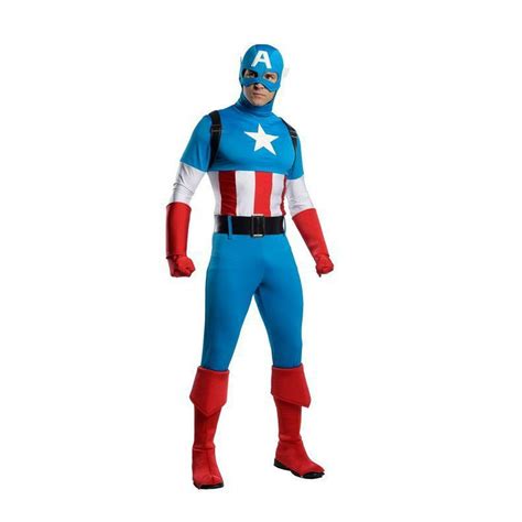 adults classic captain america costume   walmartcom walmartcom